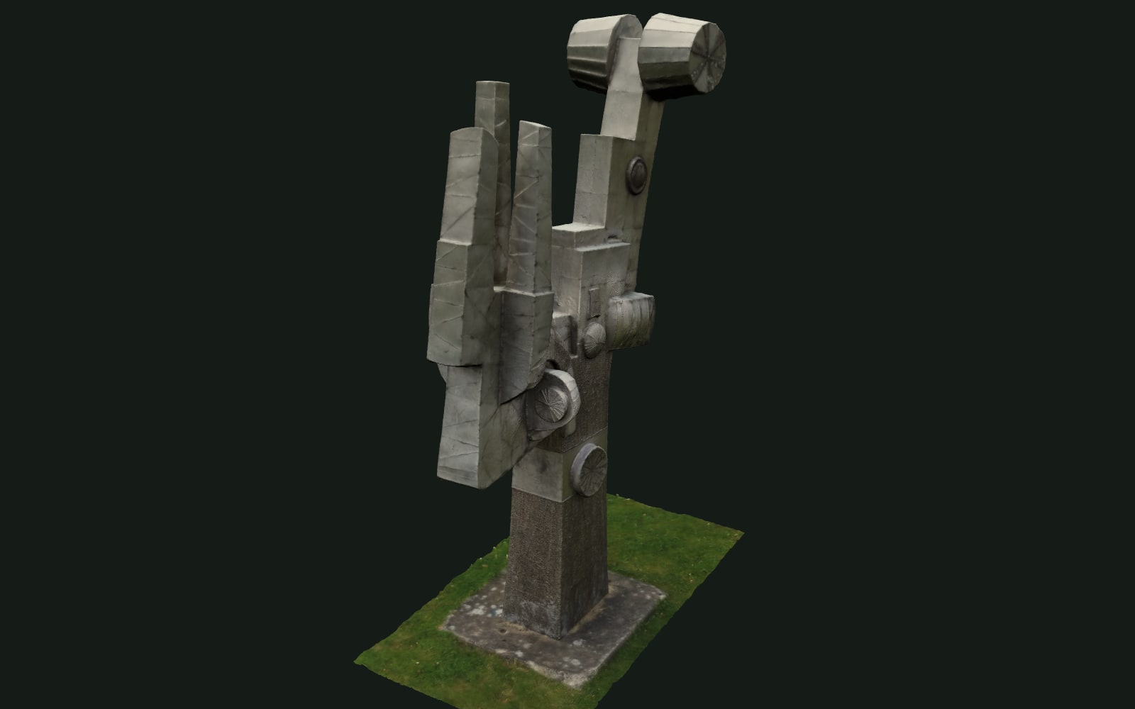 Metal photogrammetry model