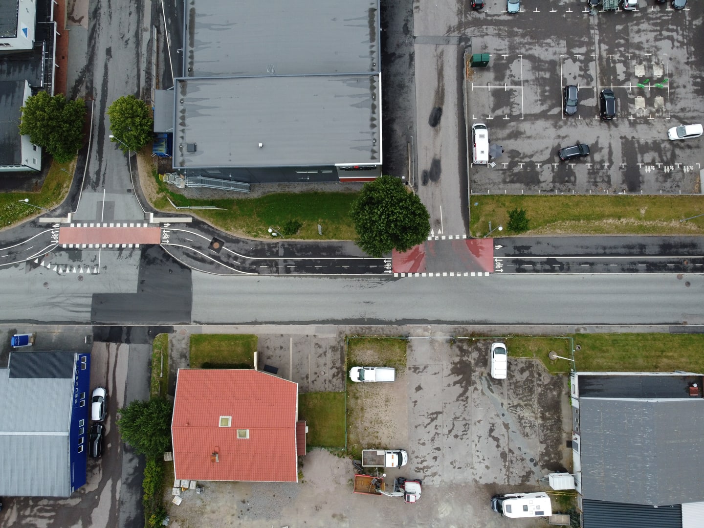 Aerial photo from Bolltorp handel, frame 1.