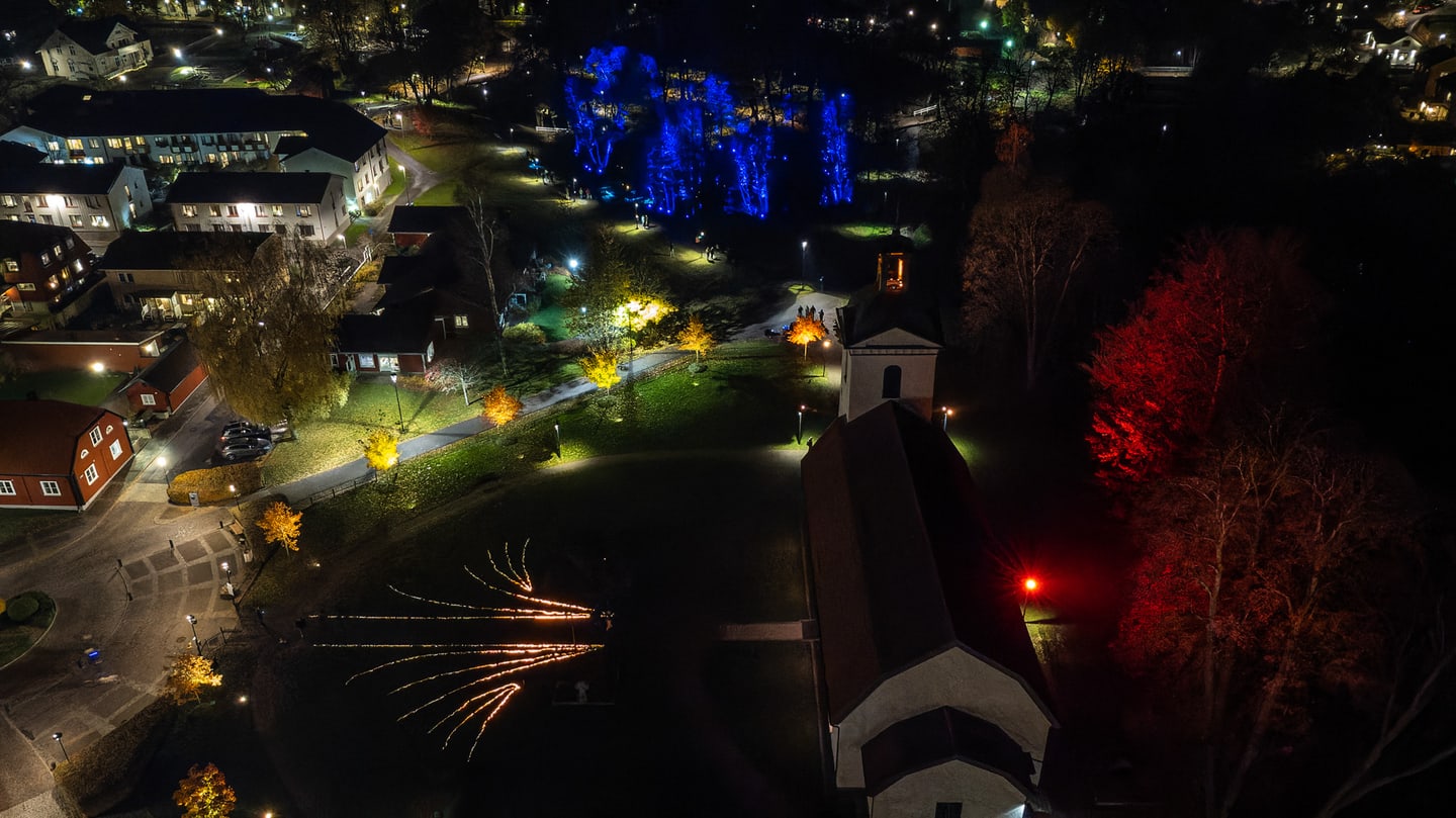 Lights in Alingsås 2021 - Out with the old photo