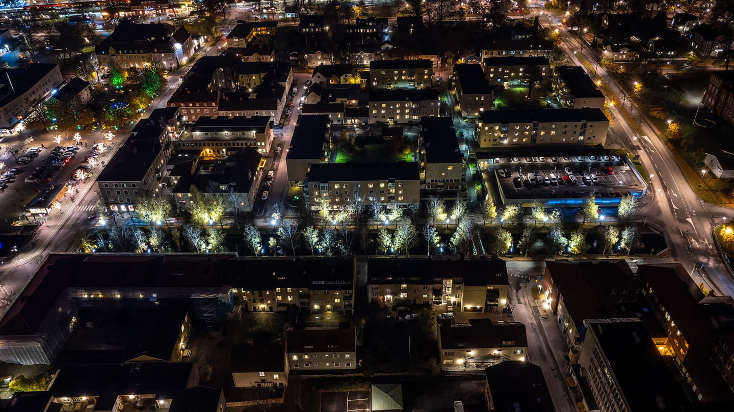 Lights in Alingsås 2021 - Out with the old photo