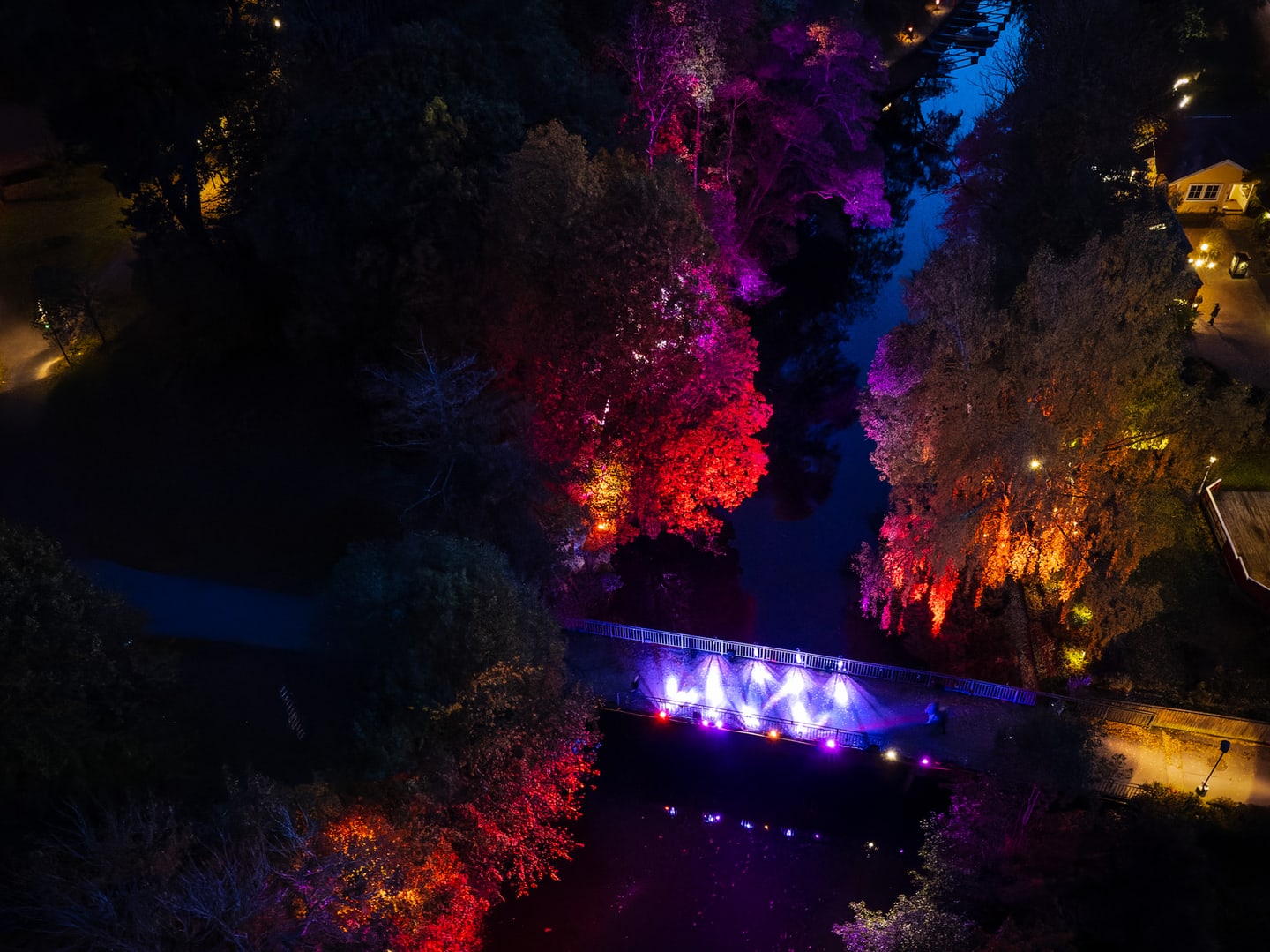 Lights in Alingsås 2022 #5 - Bridge photo