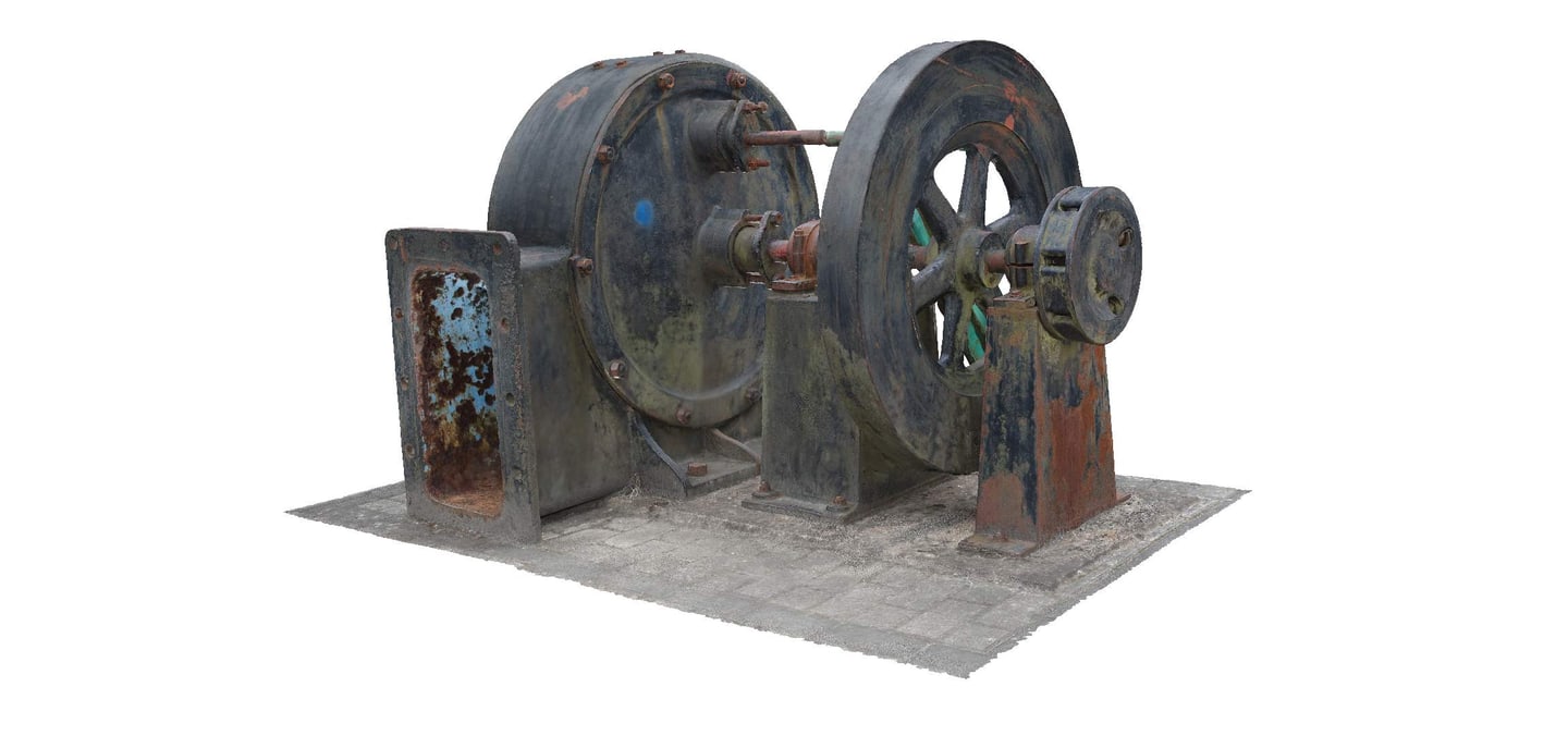 Machine render photo